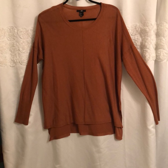 H&M ladies sweater size M, copper colour - Picture 1 of 5